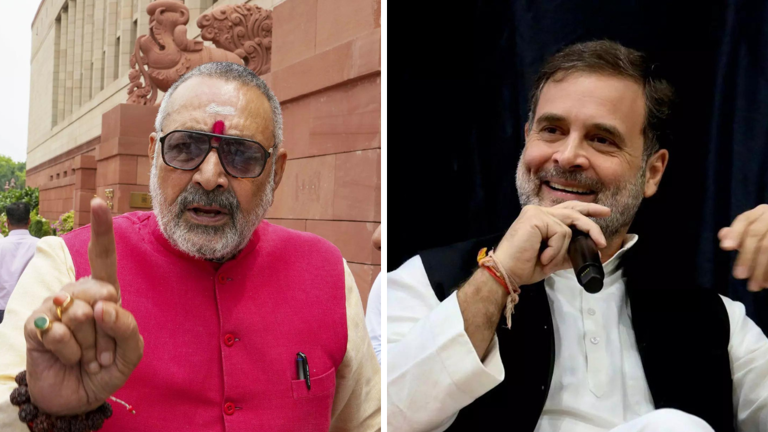 ‘Goes abroad only to defame India’: BJP hits back after Rahul Gandhi slams RSS, PM Modi in US