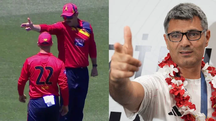 Australian cricketer recreates Yusuf Dikec’s iconic Olympic pose after run out