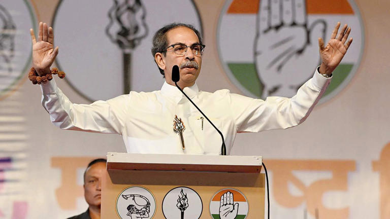 Uddhav Thackeray’s rally in BKC: Builders, BJP, and bold promises