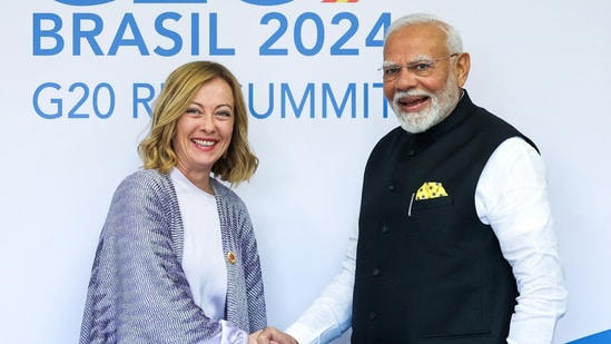 PM Narendra Modi meets Giorgia Meloni during G20 Summit in Brazil, hails ‘India-Italy friendship’