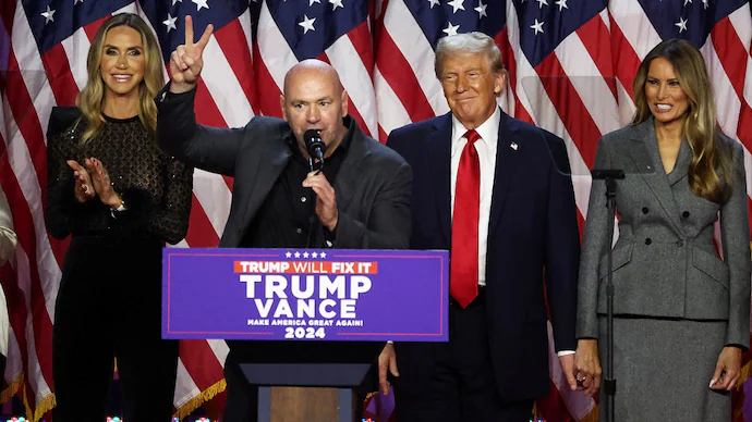 UFC boss Dana White praises president-elect Trump: Nobody deserves this more