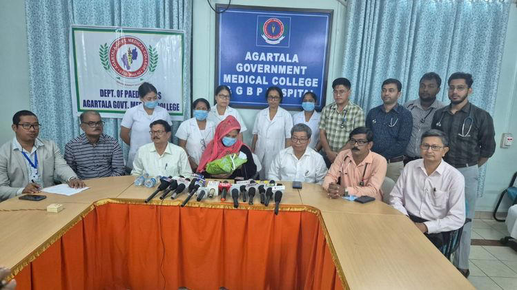 Tripura: Premature baby weighing just 670 grams survives at Agartala hospital